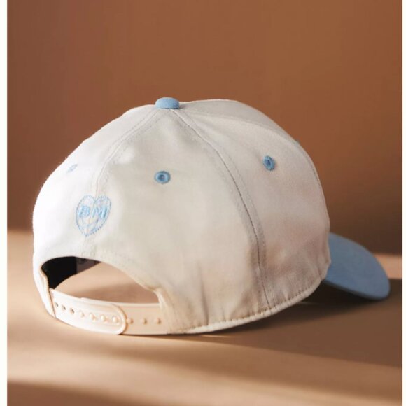NWT BRIDEMERCH Marriage Material Baseball Cap- Light Blue (Anthropologie) - Picture 5 of 6